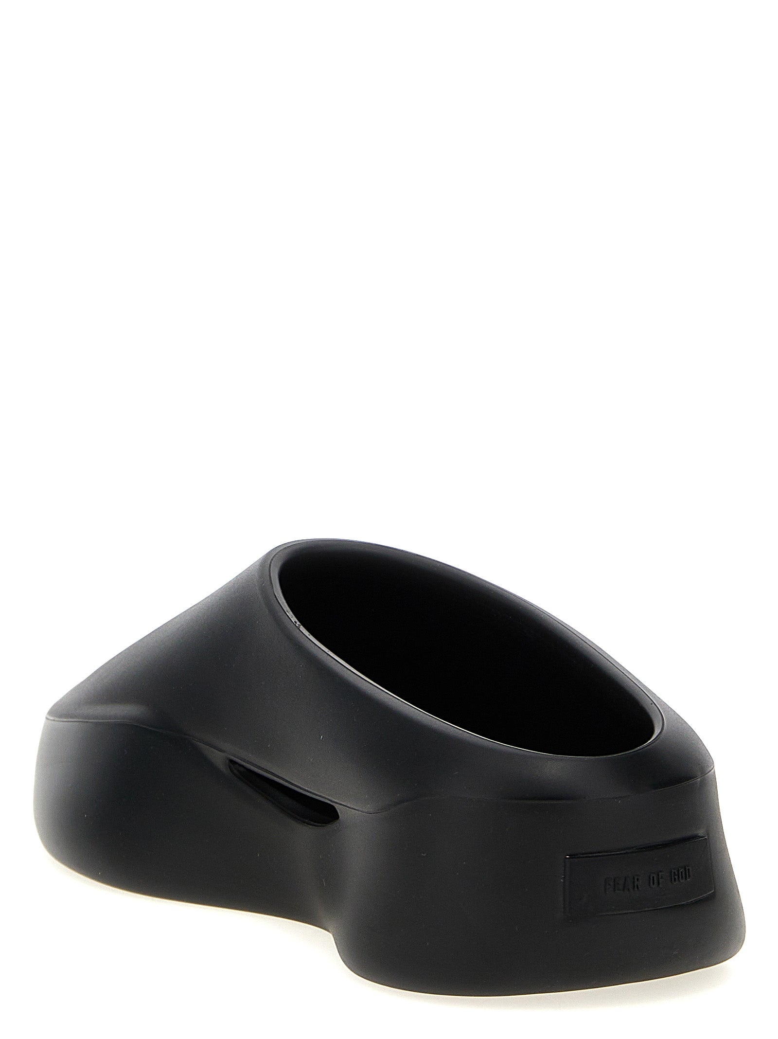 Fear Of God Black Rubber Clogs Fear Of God