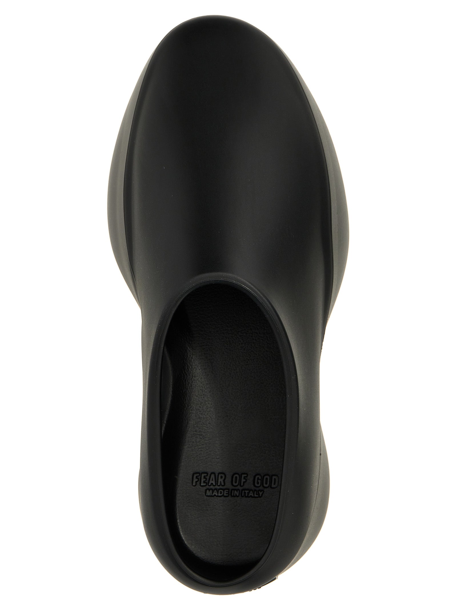 Fear Of God Black Rubber Clogs Fear Of God