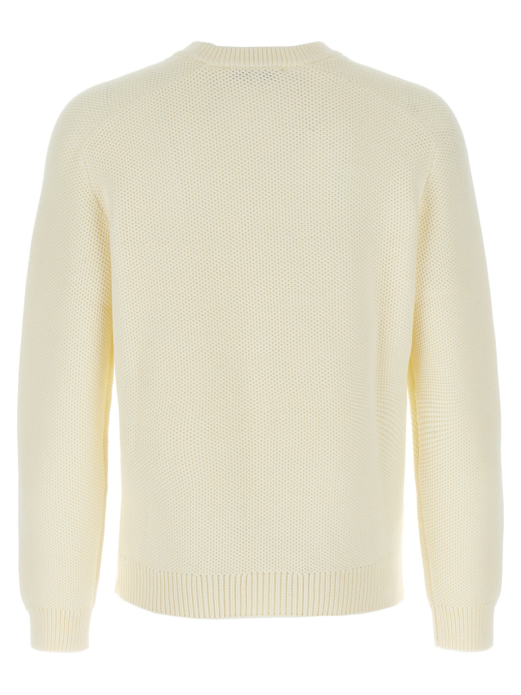 Maison Kitsuné White Cotton Cardigan Maison Kitsuné