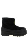 Stone Island Black Rubber Ankle Boots Stone Island