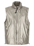 C.P. Company Silver Polyester Sleeveless Jacket C.P. Company