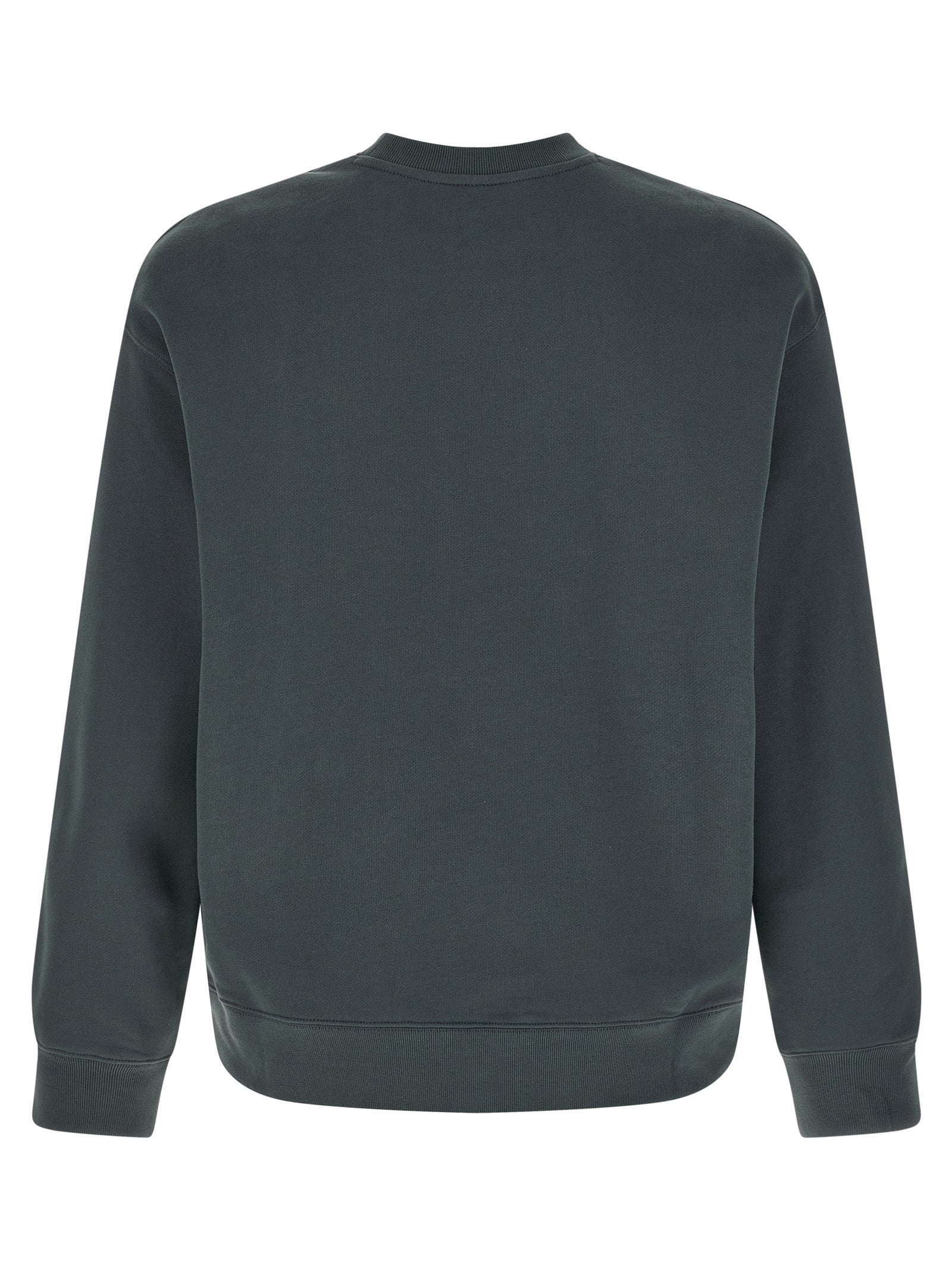 Maison Kitsuné Blue Organic Cotton Sweatshirt Maison Kitsuné