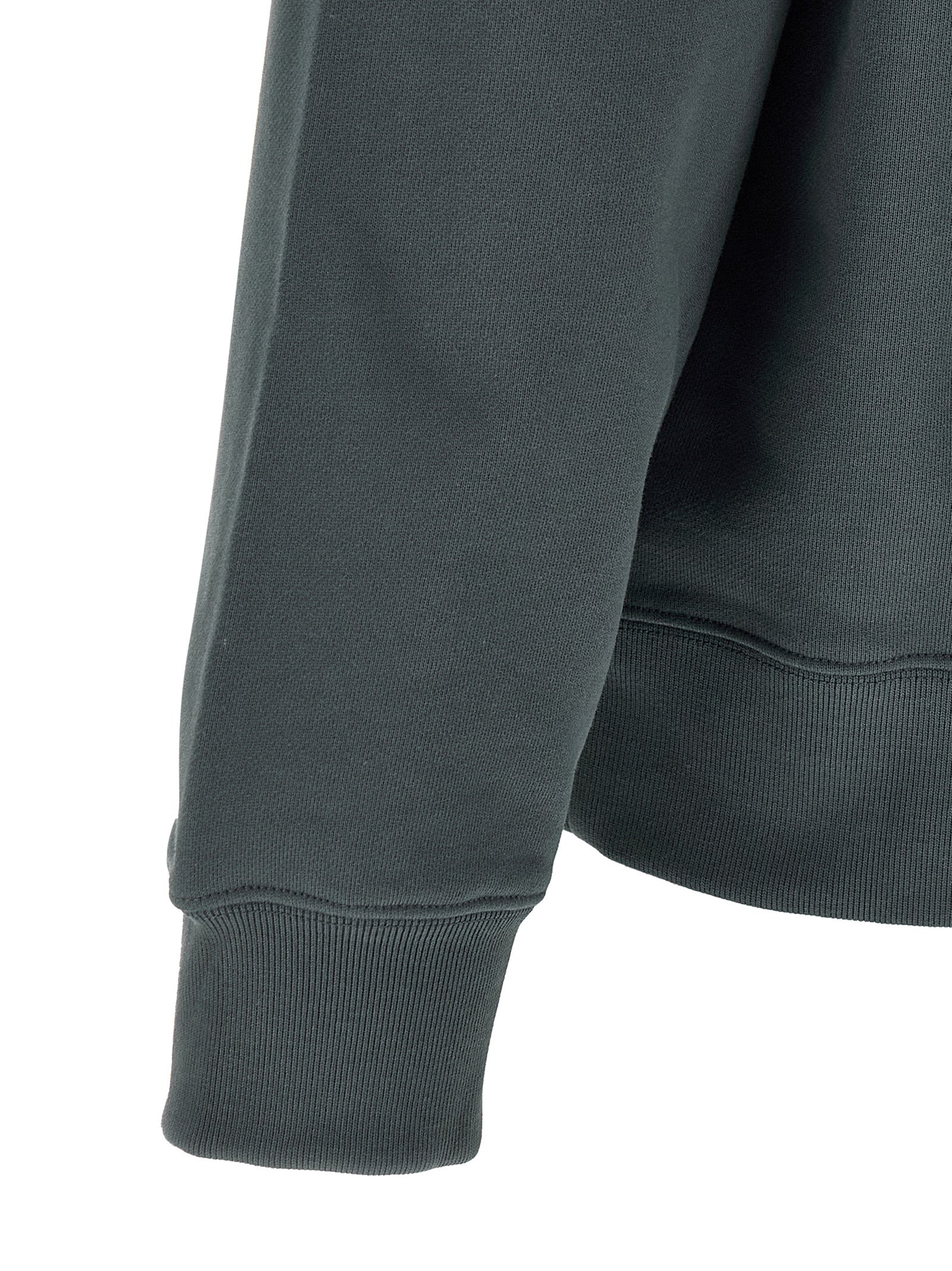 Maison Kitsuné Blue Organic Cotton Sweatshirt Maison Kitsuné