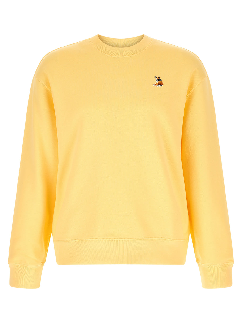 Maison Kitsuné Bicolor Organic Cotton Sweatshirt Maison Kitsuné