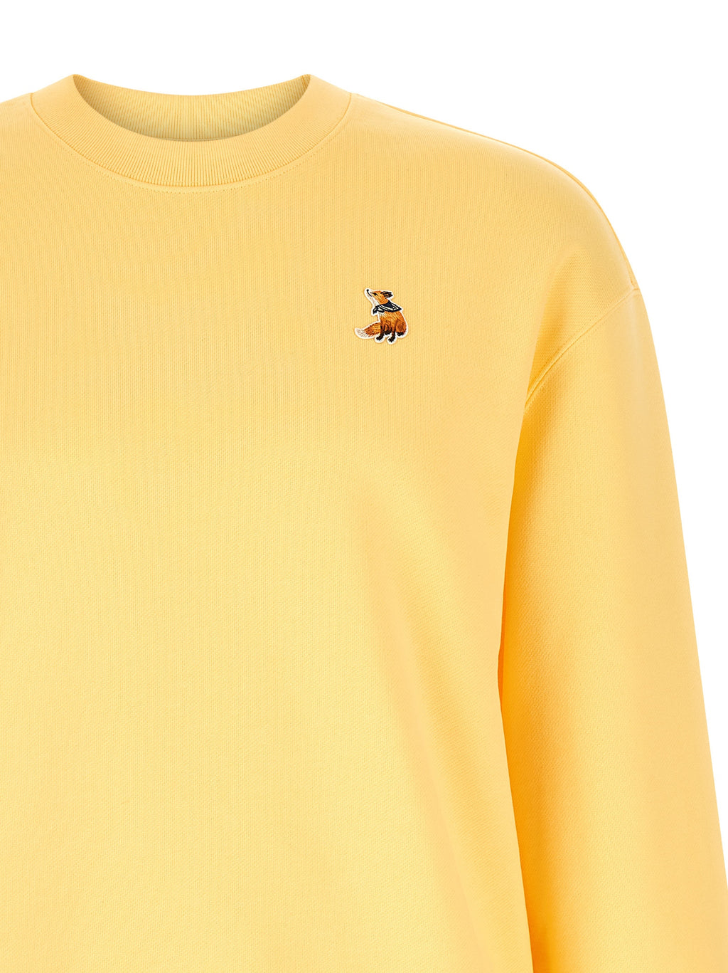 Maison Kitsuné Bicolor Organic Cotton Sweatshirt Maison Kitsuné