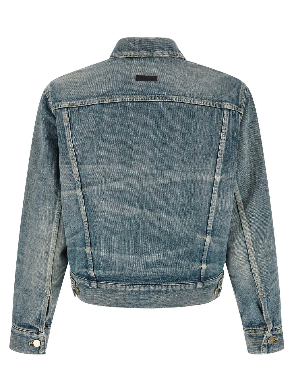 Fear Of God Blue Cotton Denim Jacket Fear Of God