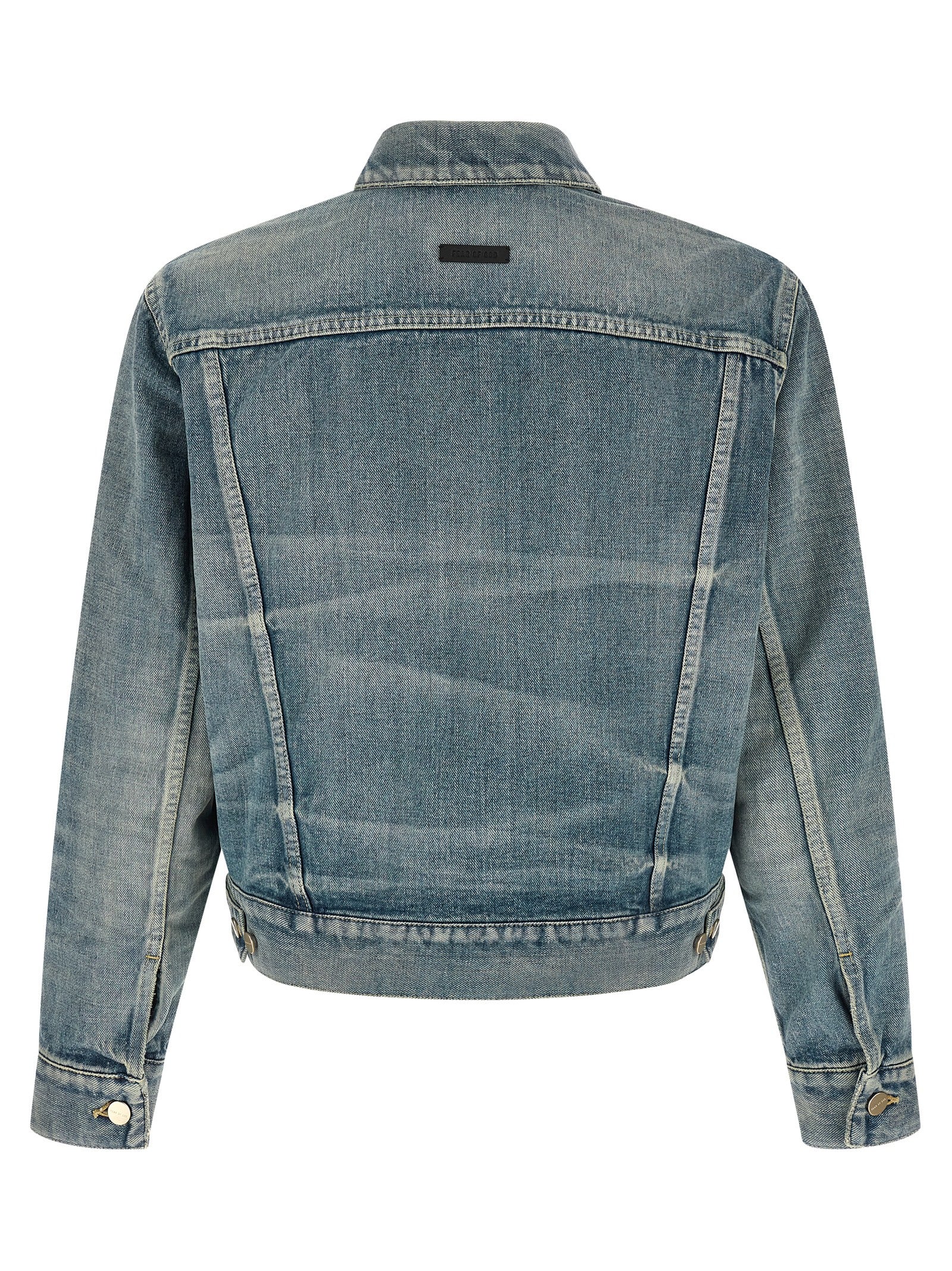Fear Of God Blue Cotton Denim Jacket Fear Of God