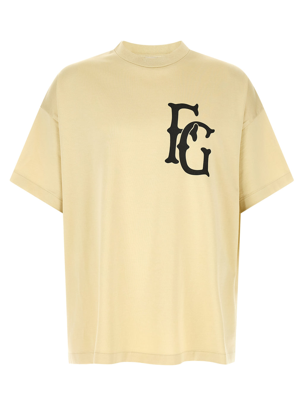 Fear Of God Beige Cotton T-Shirt Fear Of God