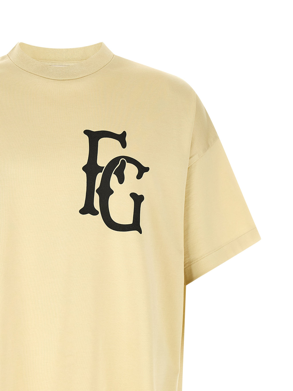 Fear Of God Beige Cotton T-Shirt Fear Of God