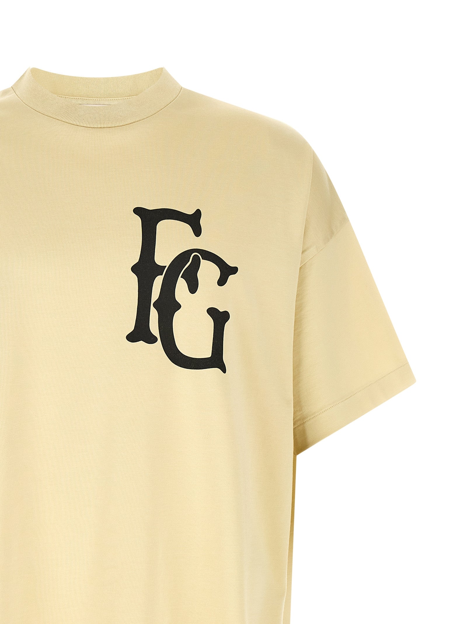 Fear Of God Beige Cotton T-Shirt Fear Of God