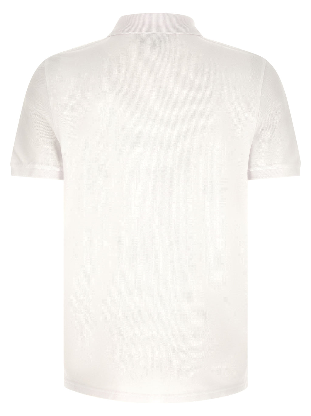 Maison Kitsuné White Cotton Polo Shirt Maison Kitsuné