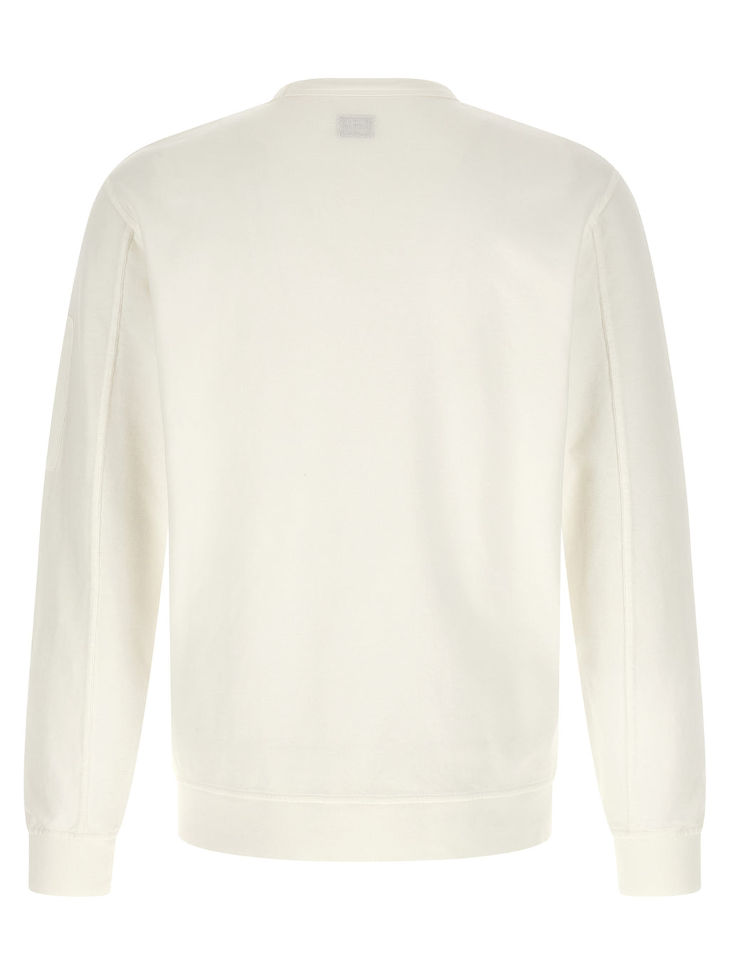 C.P. Company White Cotton Sweatshirt C.P. Company