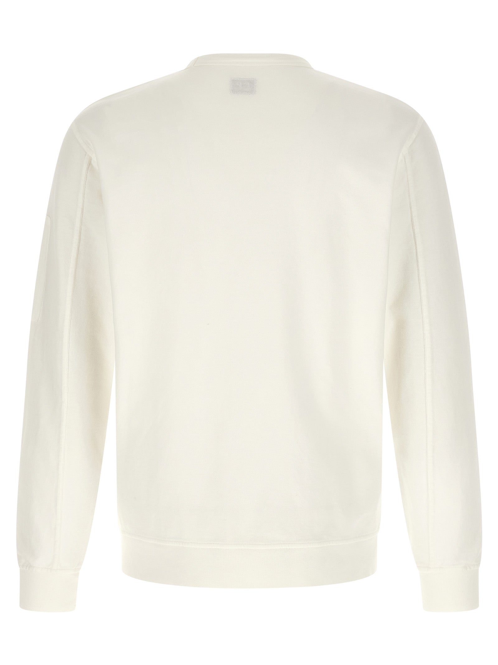 C.P. Company White Cotton Sweatshirt C.P. Company