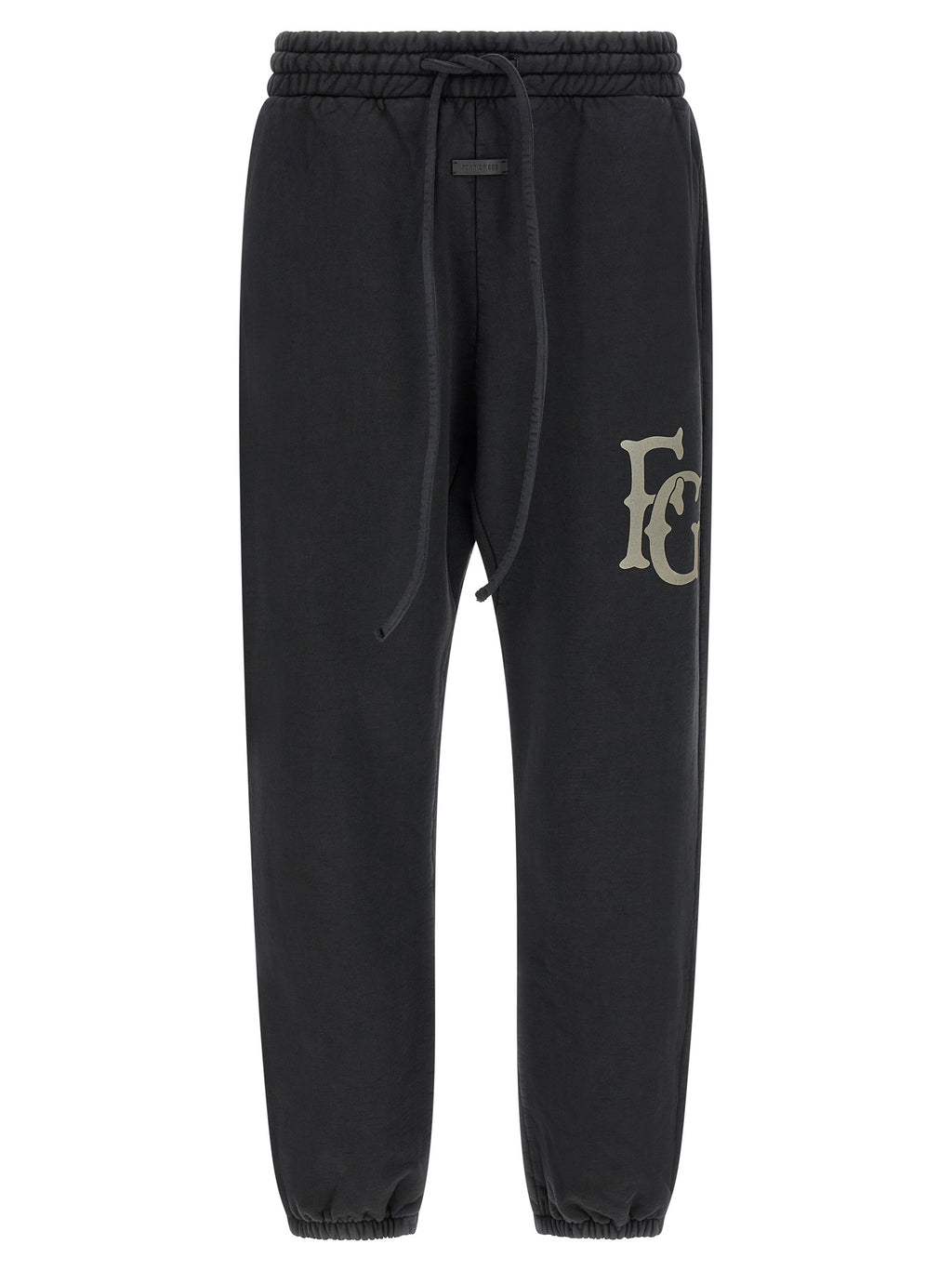 Fear Of God Black Cotton Joggers (Workout Pants) Fear Of God