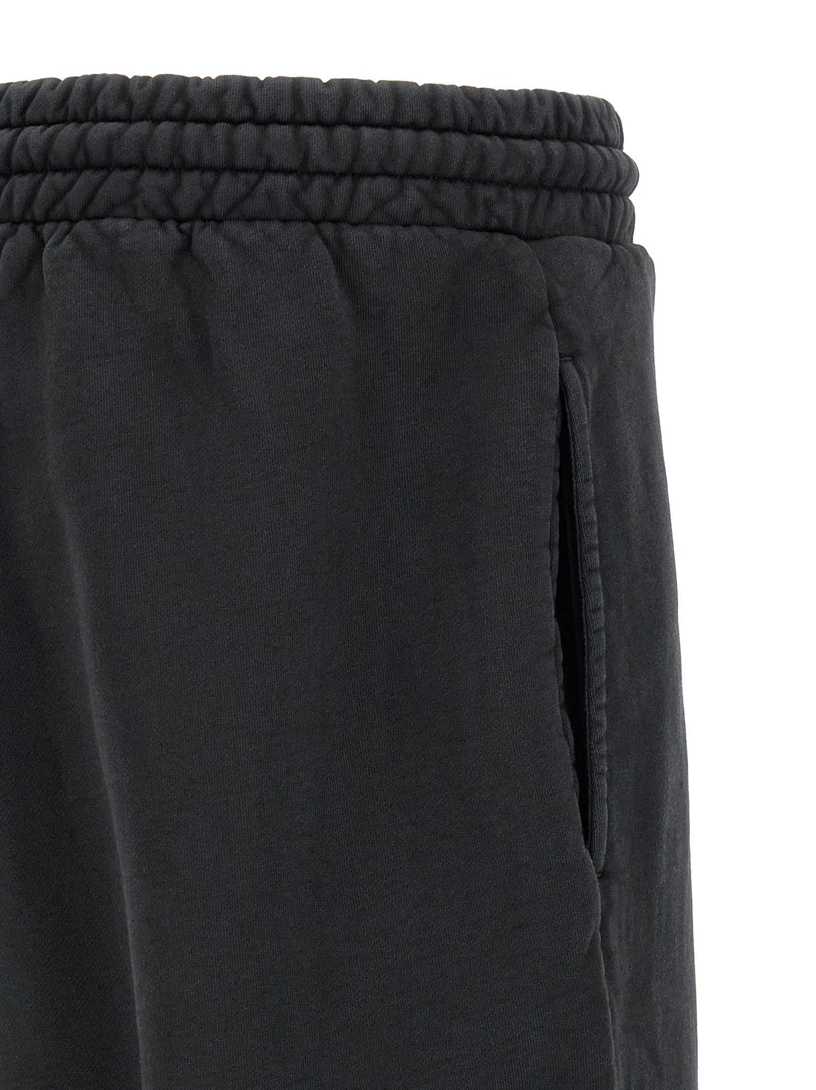 Fear Of God Black Cotton Joggers (Workout Pants) Fear Of God