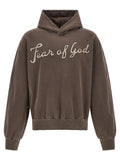 Fear Of God Brown Cotton Sweatshirt Fear Of God