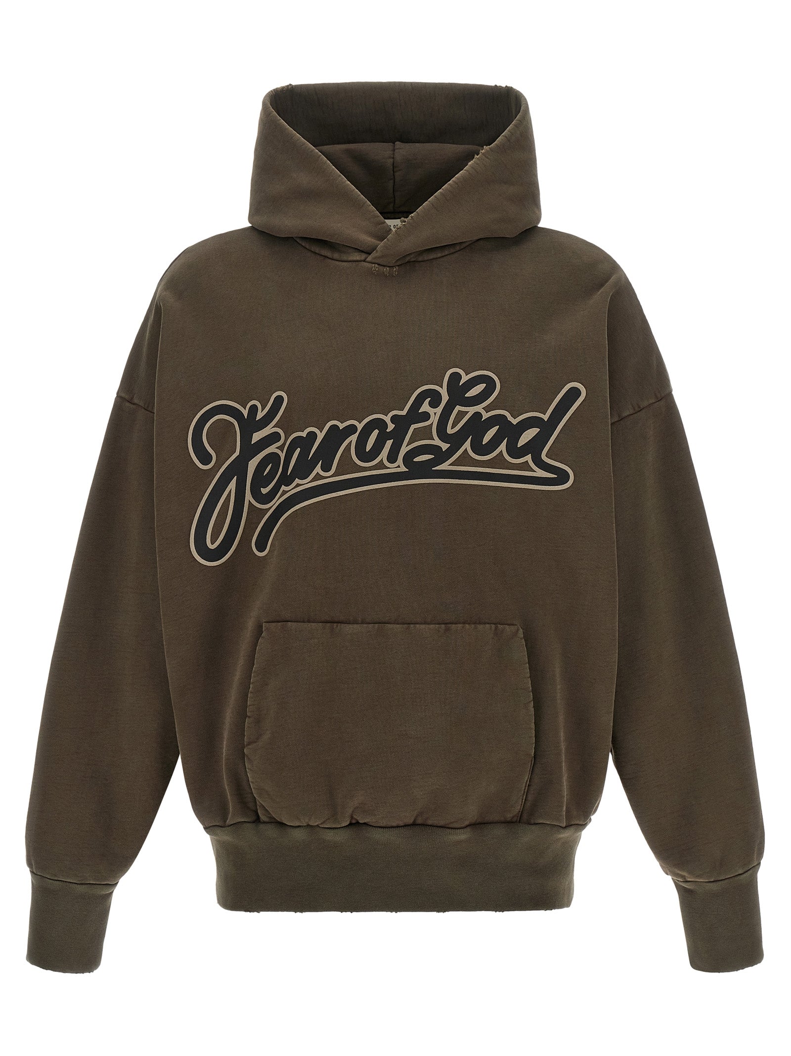 Fear Of God Brown Cotton Sweatshirt Fear Of God