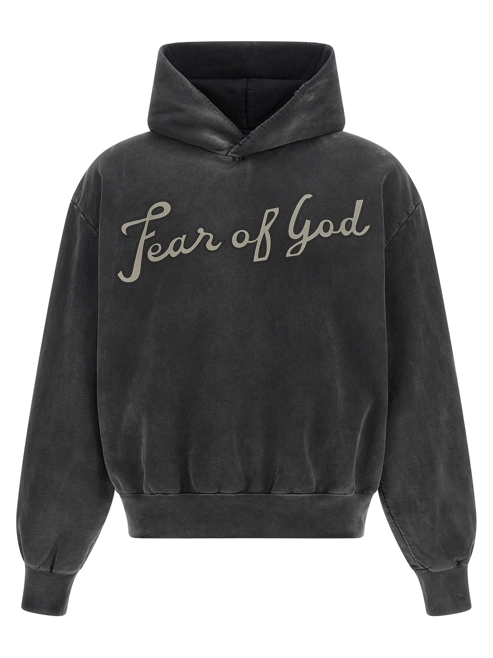 Fear Of God Black Cotton Sweatshirt Fear Of God