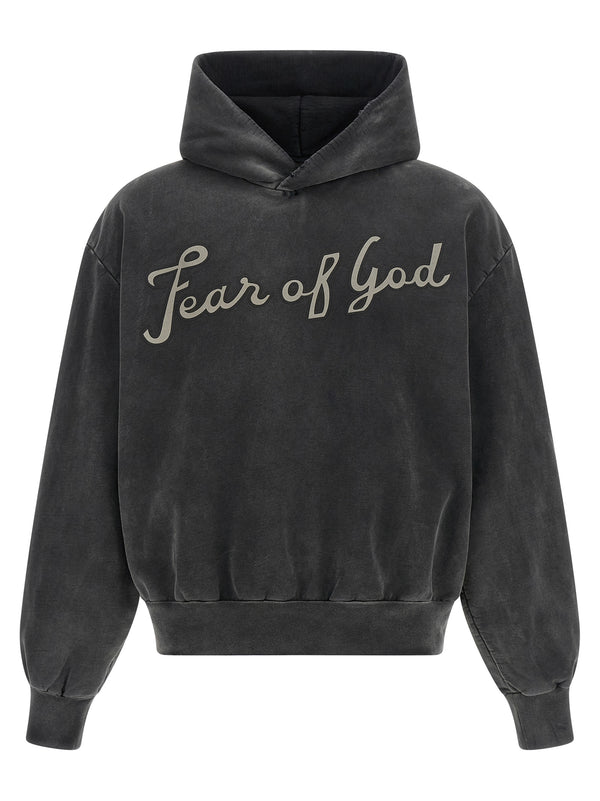 Fear Of God Black Cotton Sweatshirt Fear Of God