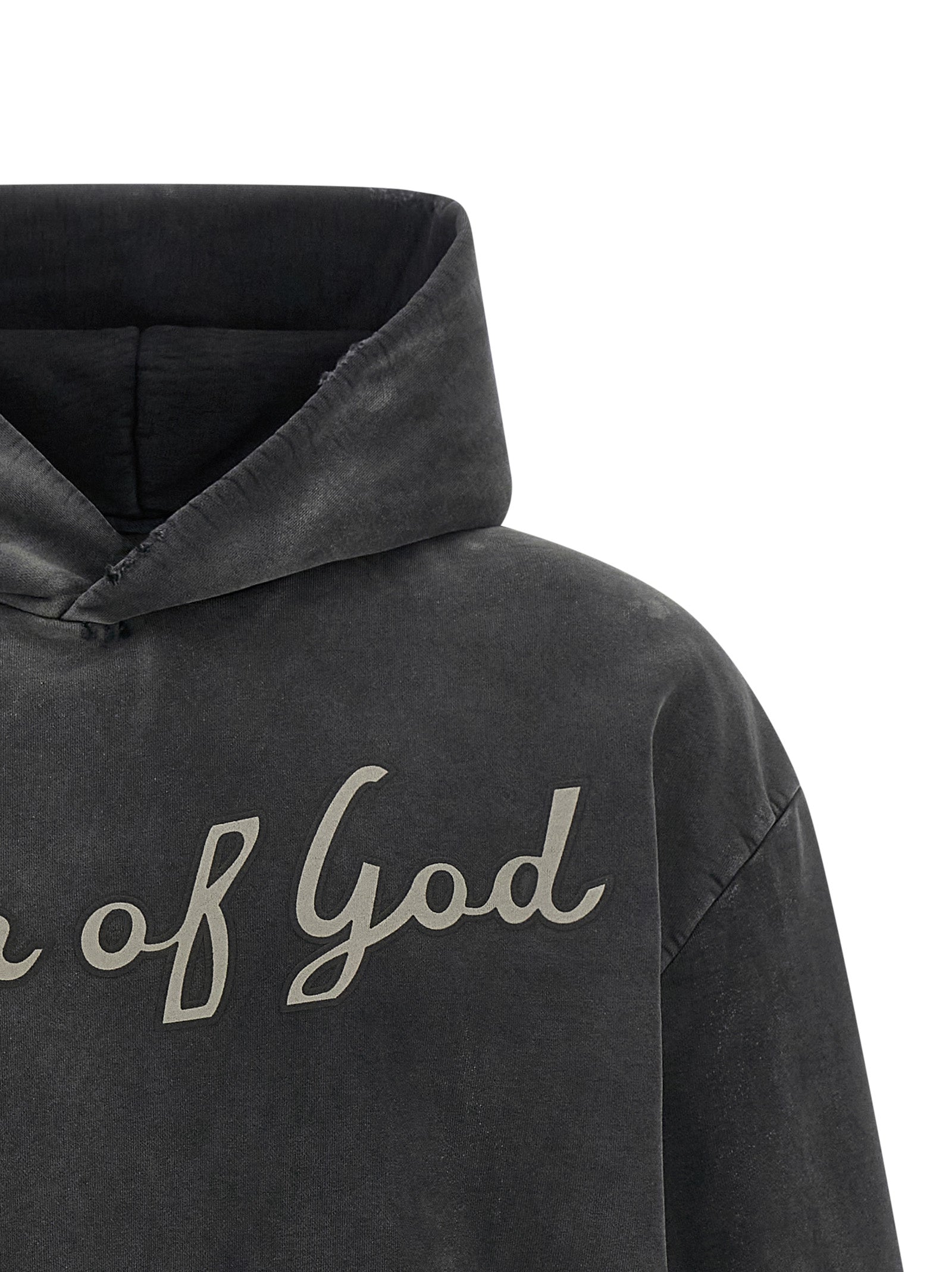 Fear Of God Black Cotton Sweatshirt Fear Of God