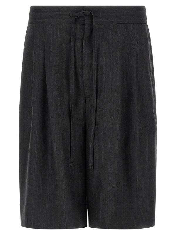 Fear Of God Black Virgin Wool Bermuda Shorts Fear Of God