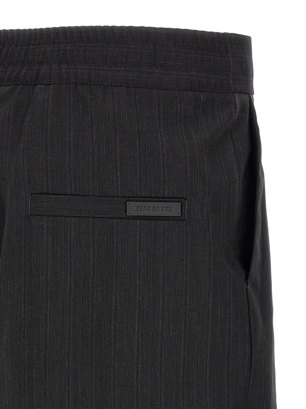 Fear Of God Black Virgin Wool Bermuda Shorts Fear Of God