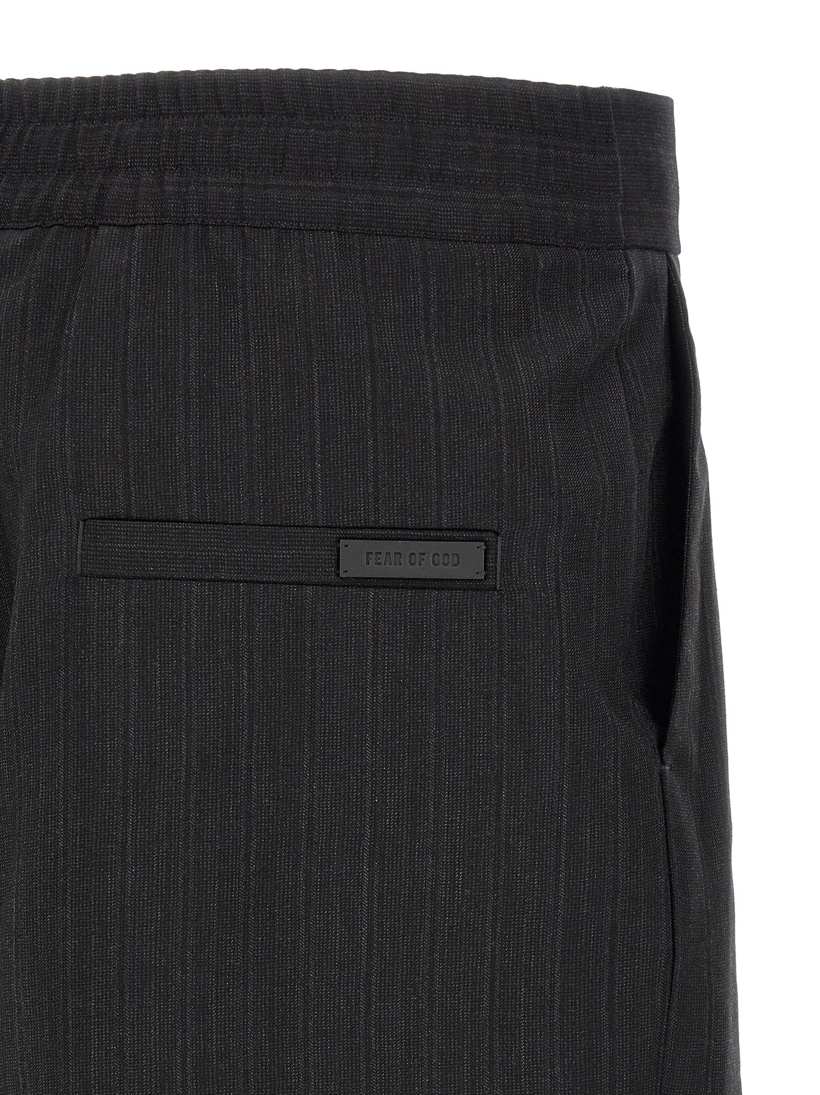 Fear Of God Black Virgin Wool Bermuda Shorts Fear Of God