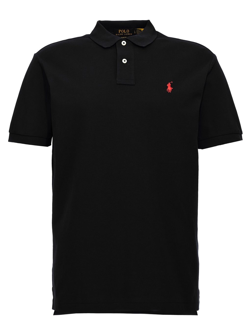 Polo Ralph Lauren Black Cotton Polo Shirt Polo Ralph Lauren