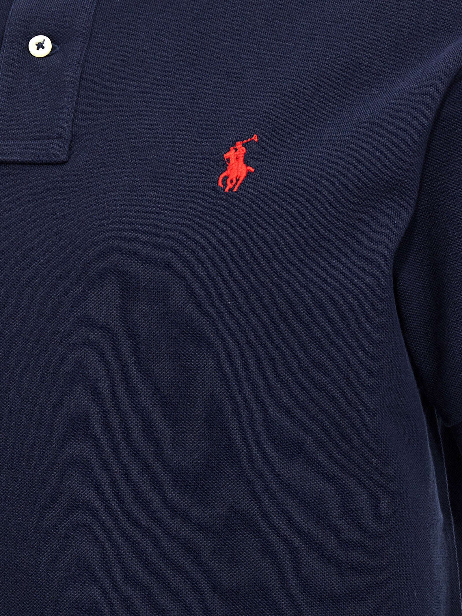 Polo Ralph Lauren Blue Cotton Polo Shirt Polo Ralph Lauren