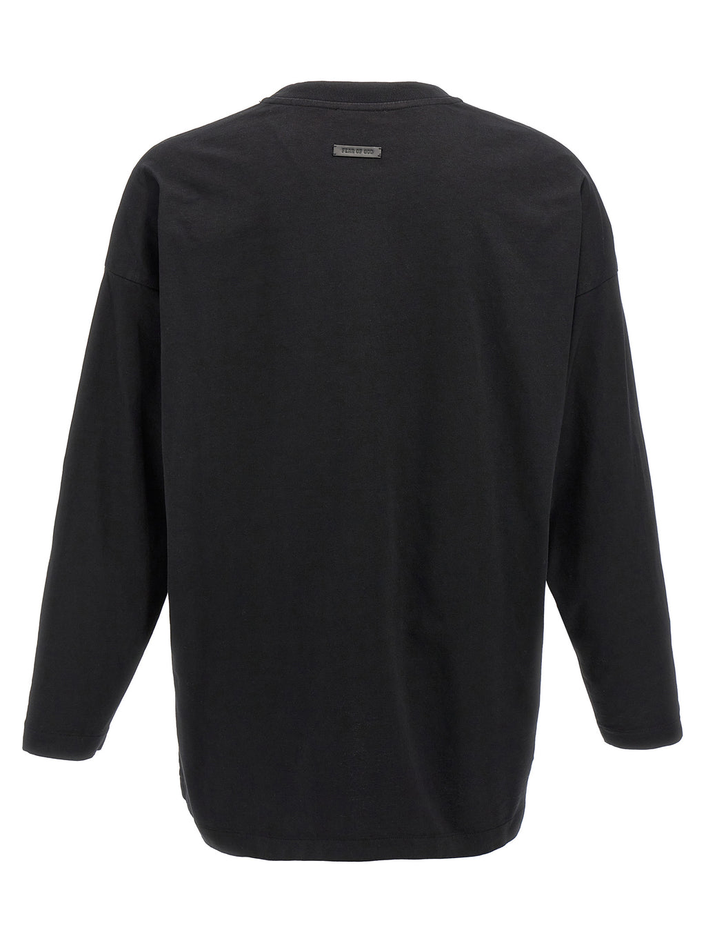 Fear of God Black Cotton T-Shirt Fear of God