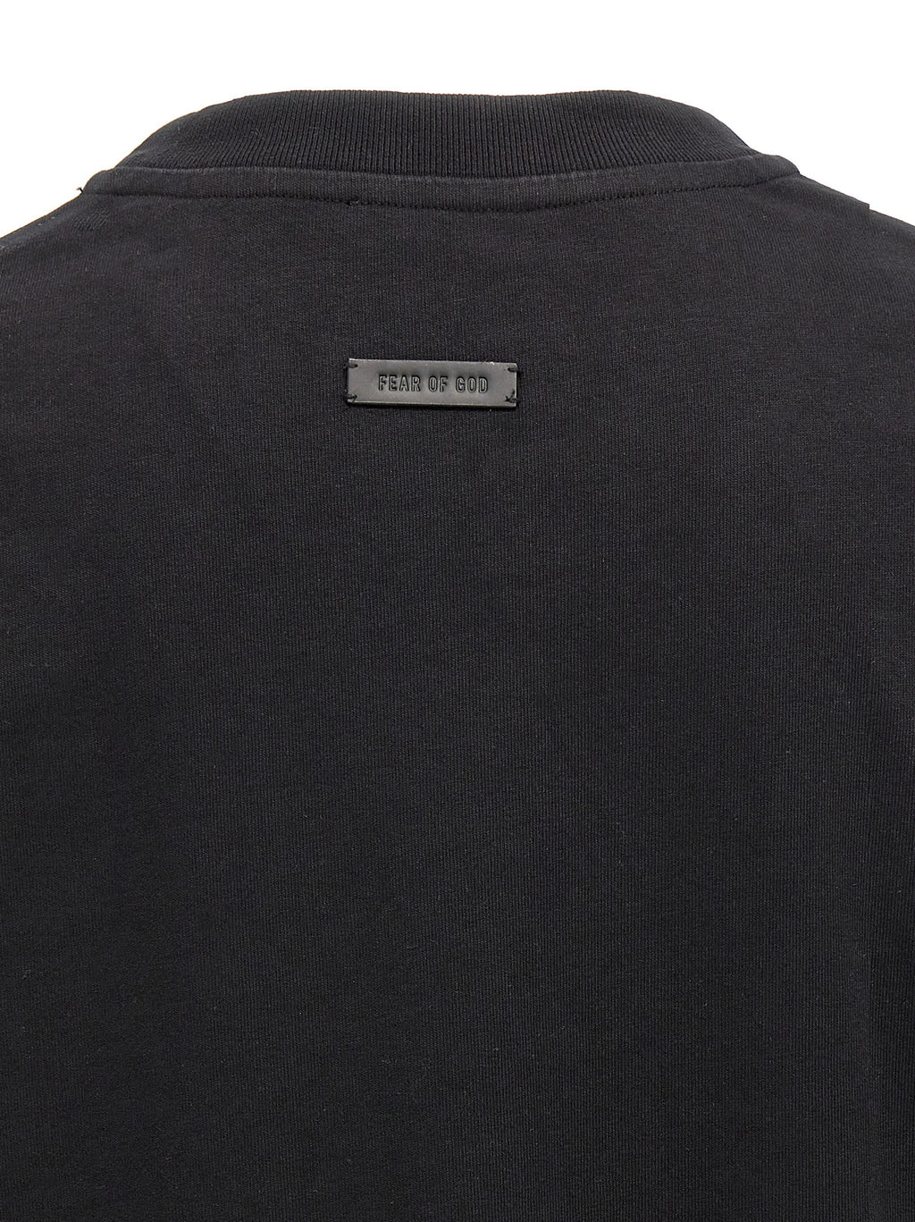 Fear of God Black Cotton T-Shirt Fear of God