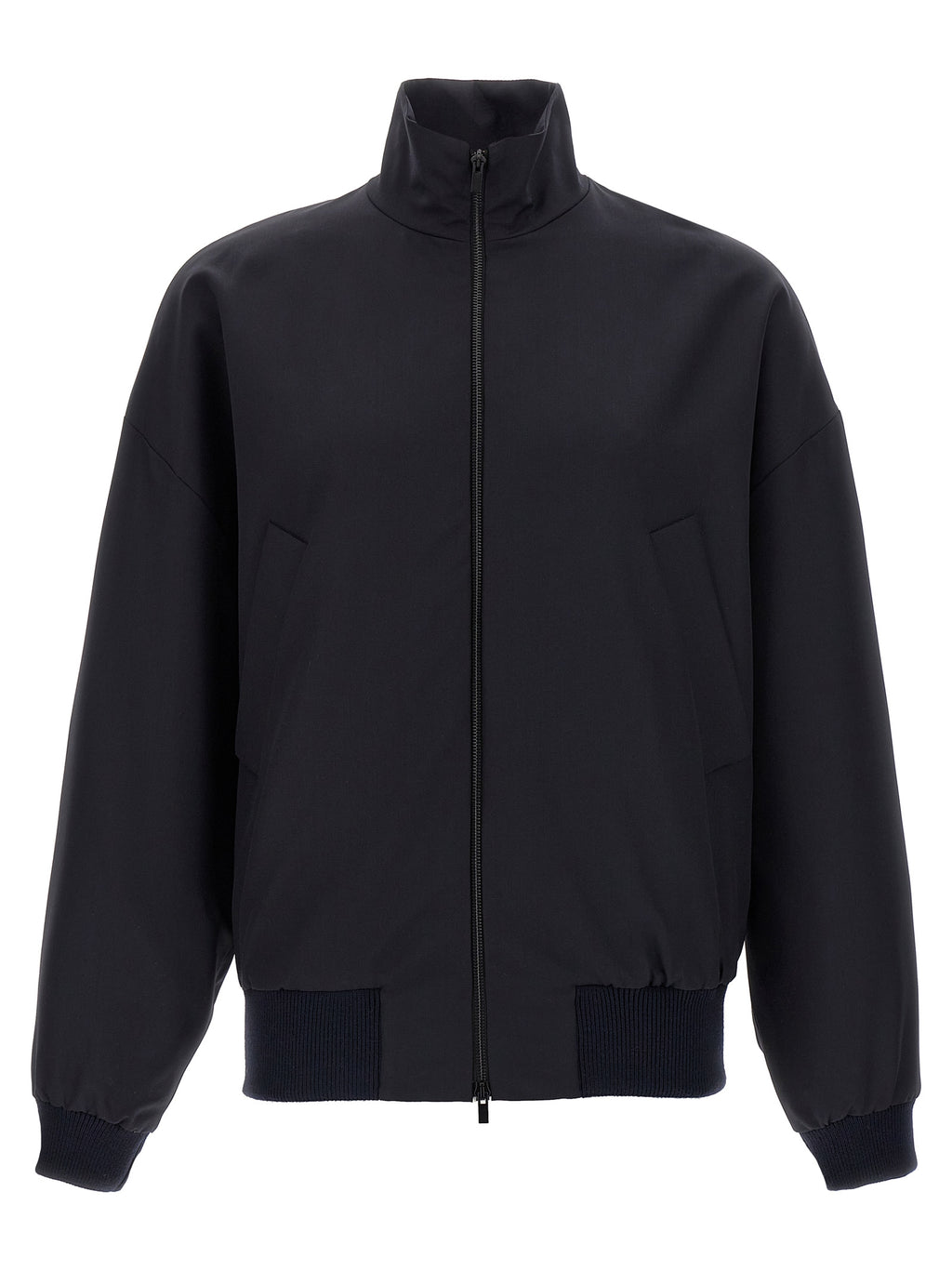 Fear of God Blue Virgin Wool Full-Length Jacket Fear of God