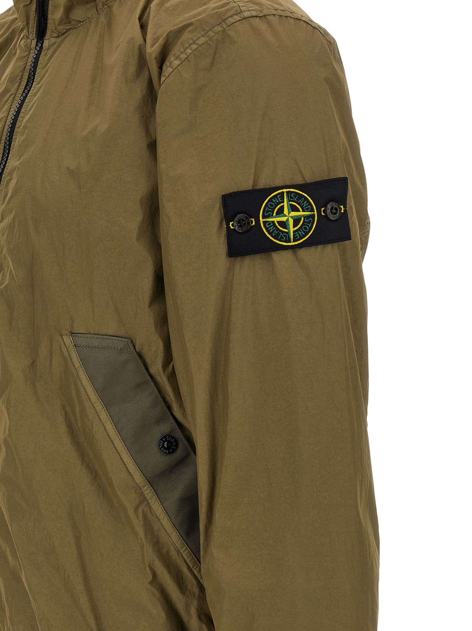 Stone Island Bicolor Polyamide Shell Jacket Stone Island