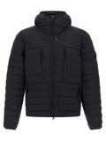 Stone Island Blue Polyamide Full-Length Jacket Stone Island