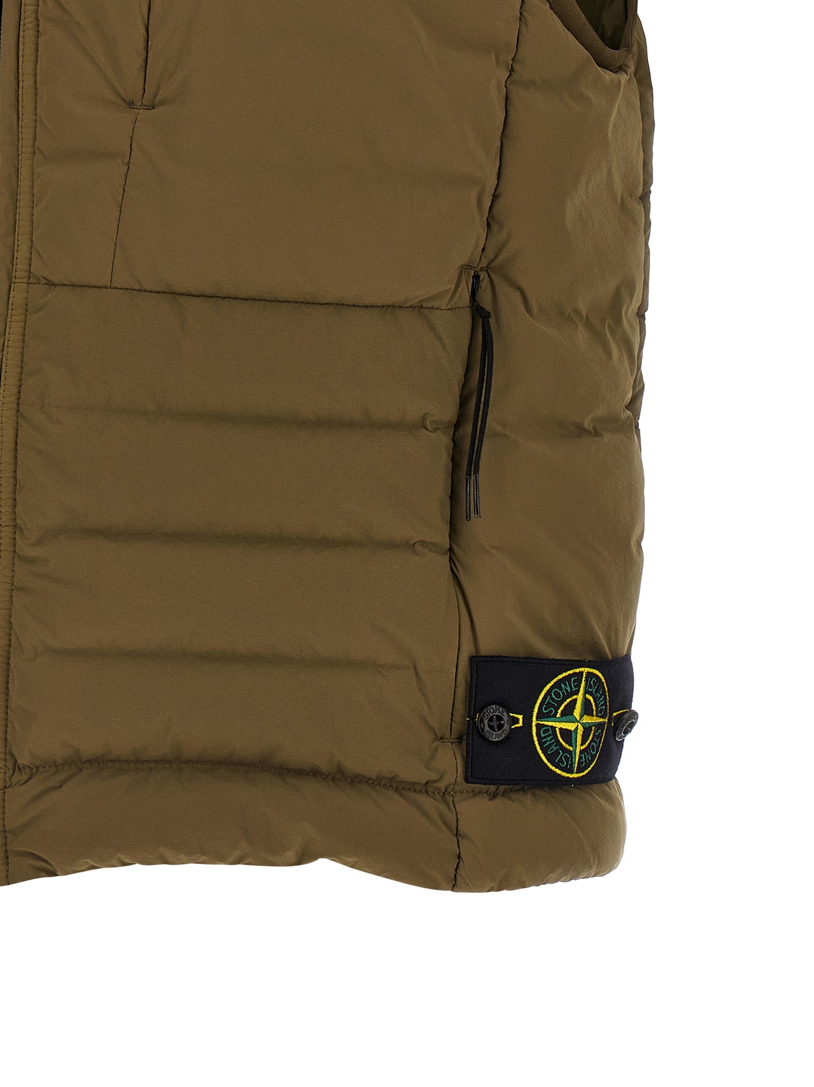 Stone Island Bicolor Polyamide Sleeveless Jacket Stone Island