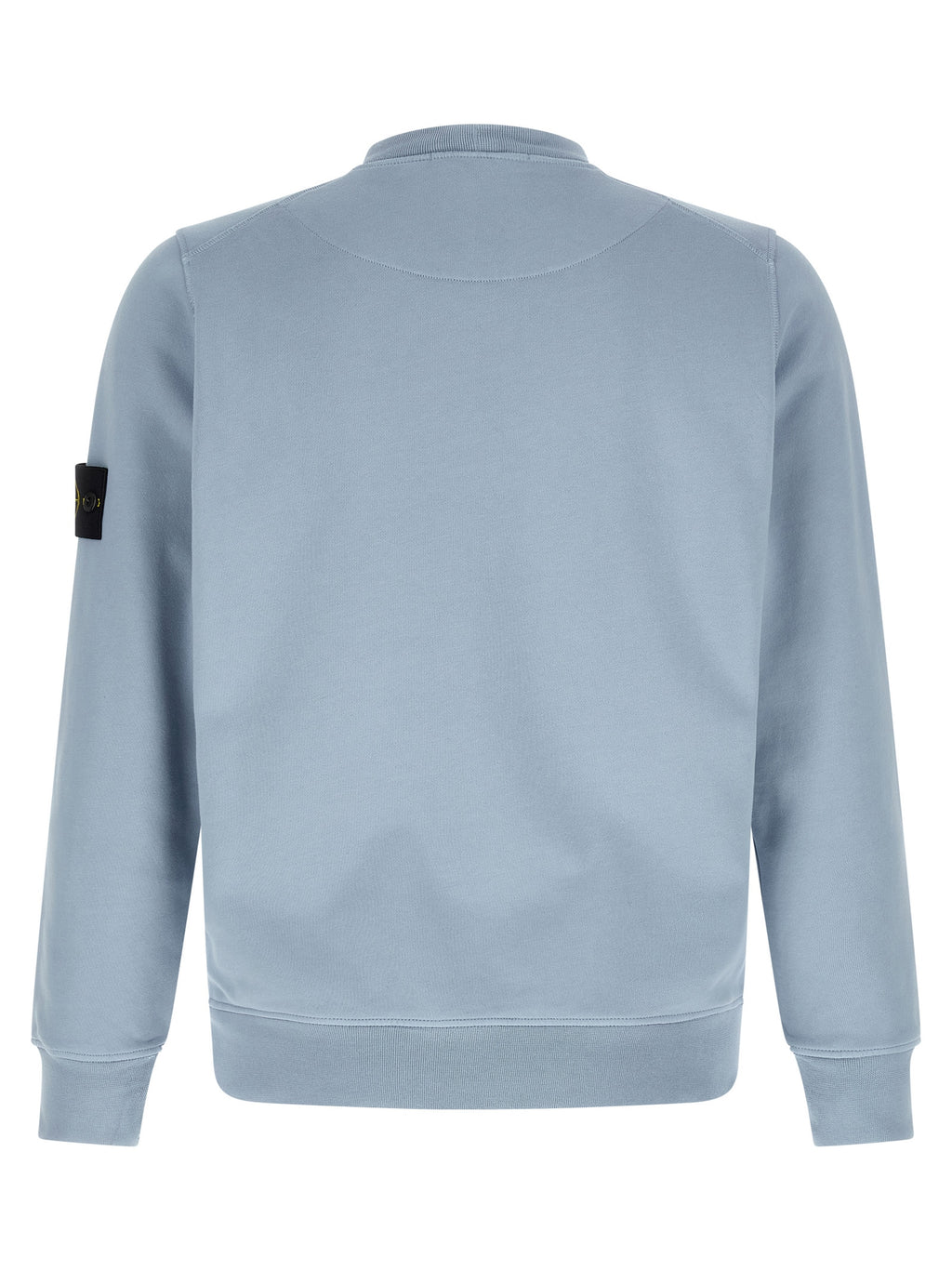 Stone Island Blue Cotton Sweatshirt Stone Island