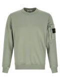 Stone Island Bicolor Cotton Sweatshirt Stone Island