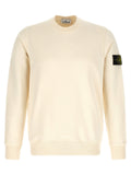 Stone Island Beige Cotton Sweatshirt Stone Island