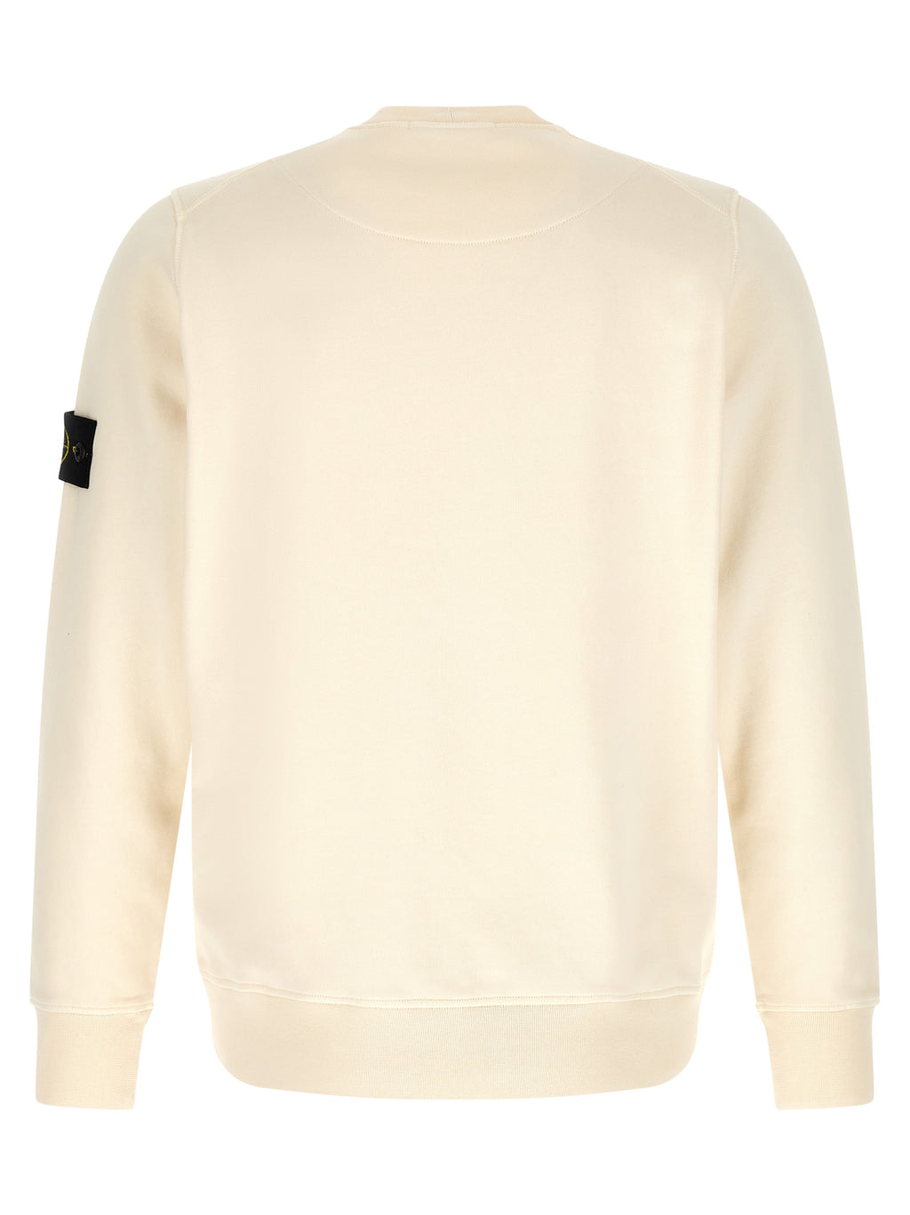 Stone Island Beige Cotton Sweatshirt Stone Island