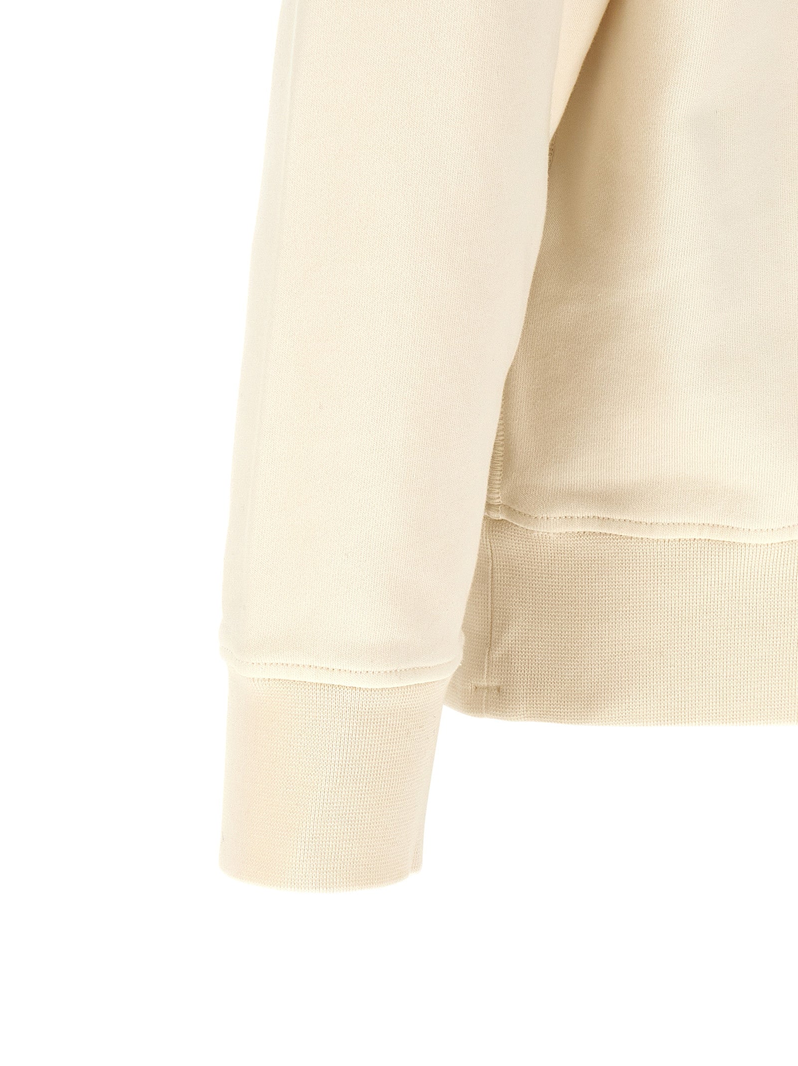 Stone Island Beige Cotton Sweatshirt Stone Island
