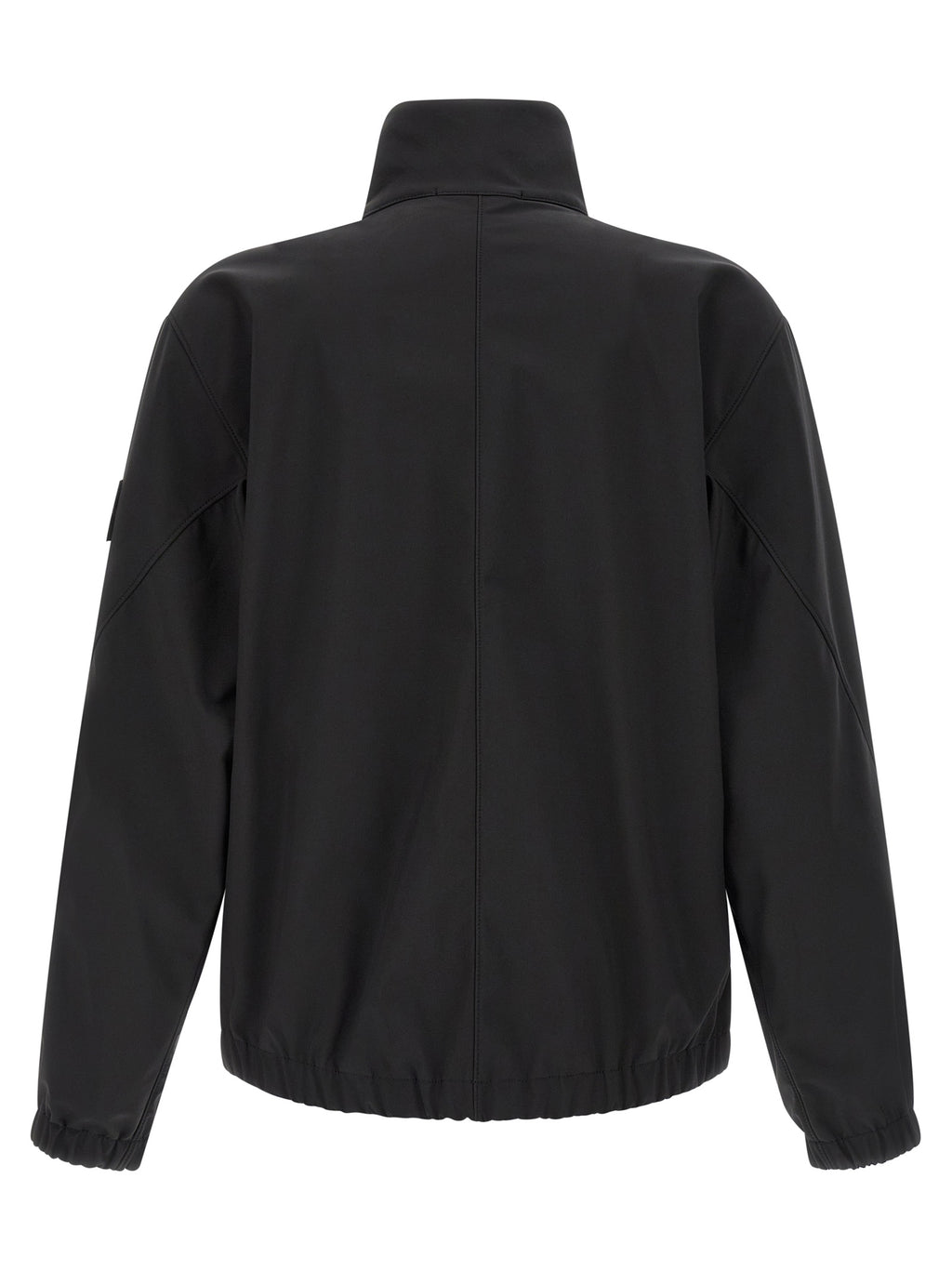 Stone Island Black Polyester Shell Jacket Stone Island