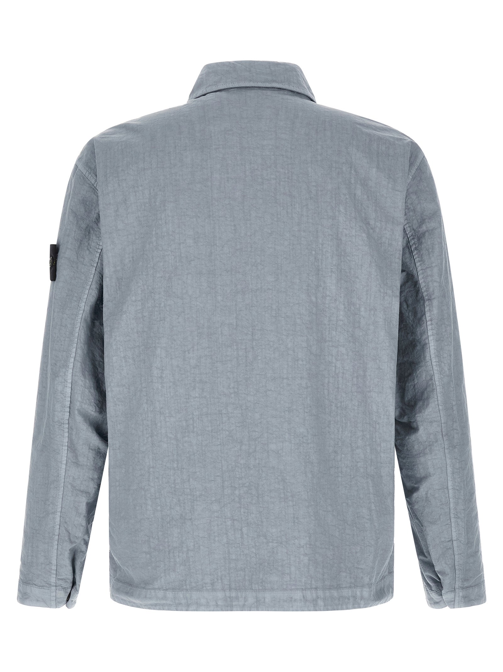 Stone Island Blue Polyamide Blouse Stone Island