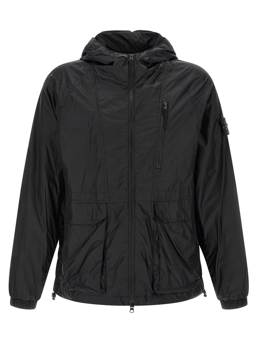 Stone Island Blue Polyamide Shell Jacket Stone Island