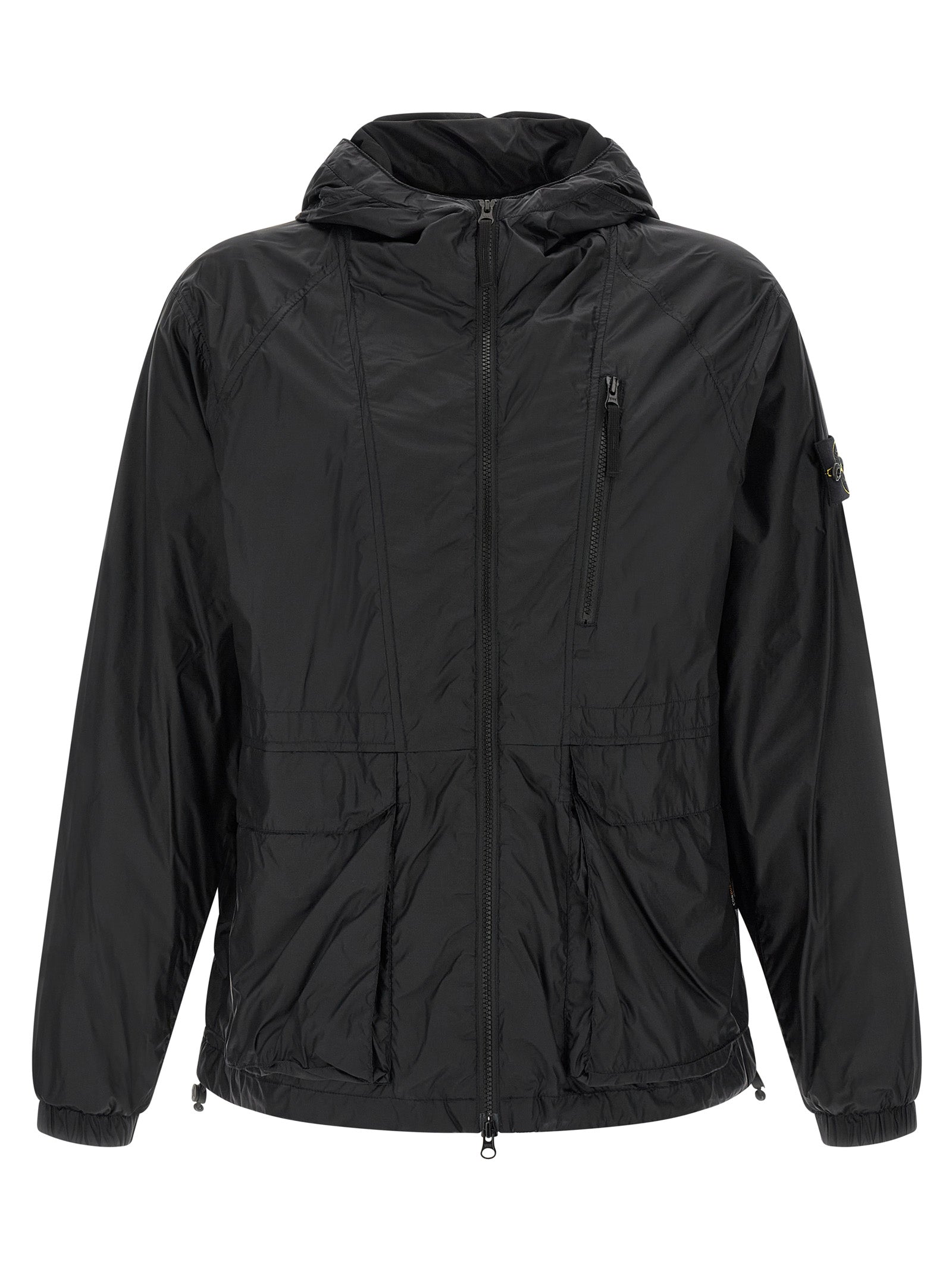 Stone Island Blue Polyamide Shell Jacket Stone Island