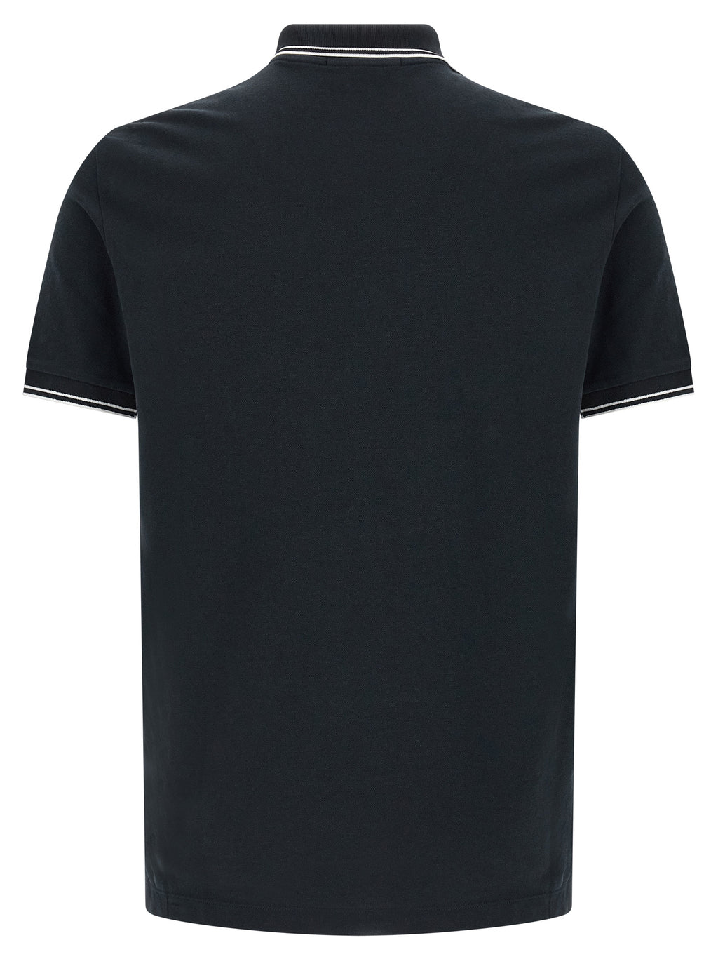 Stone Island Blue Cotton Polo Shirt Stone Island