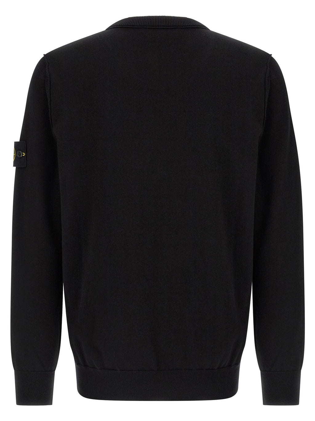 Stone Island Black Cotton Cardigan Stone Island