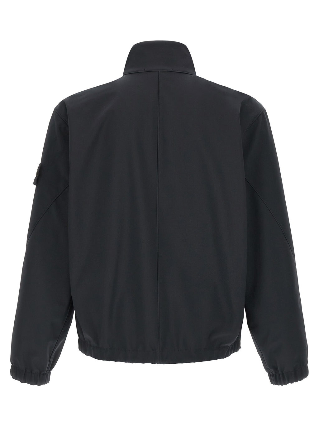 Stone Island Blue Polyester Shell Jacket Stone Island