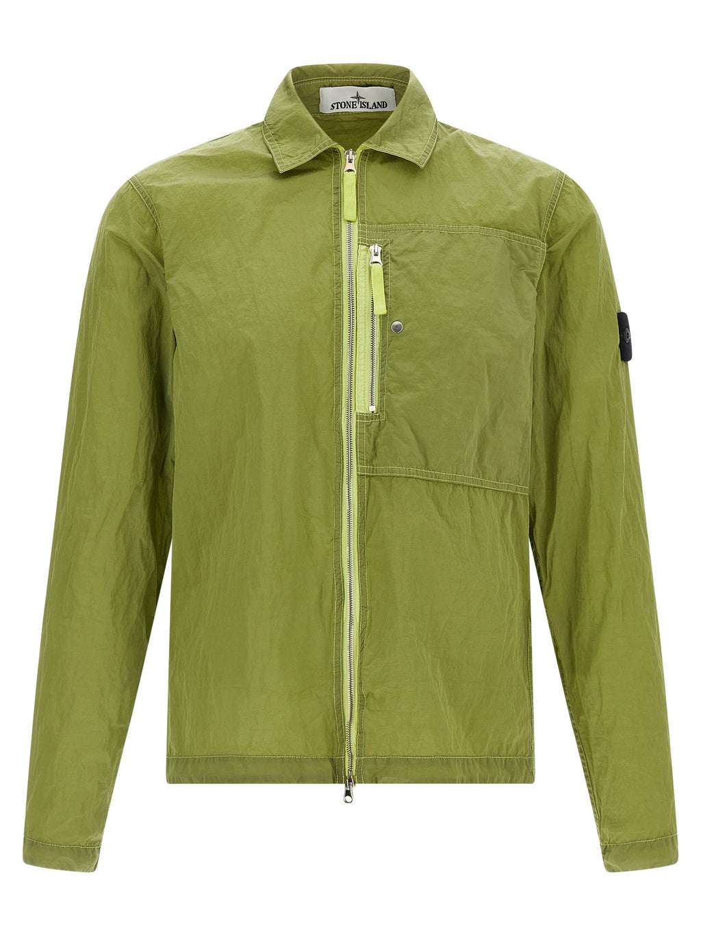 Stone Island Bicolor Polyamide Blouse Stone Island