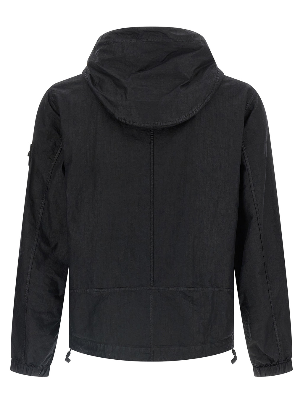 Stone Island Black Polyamide Shell Jacket Stone Island