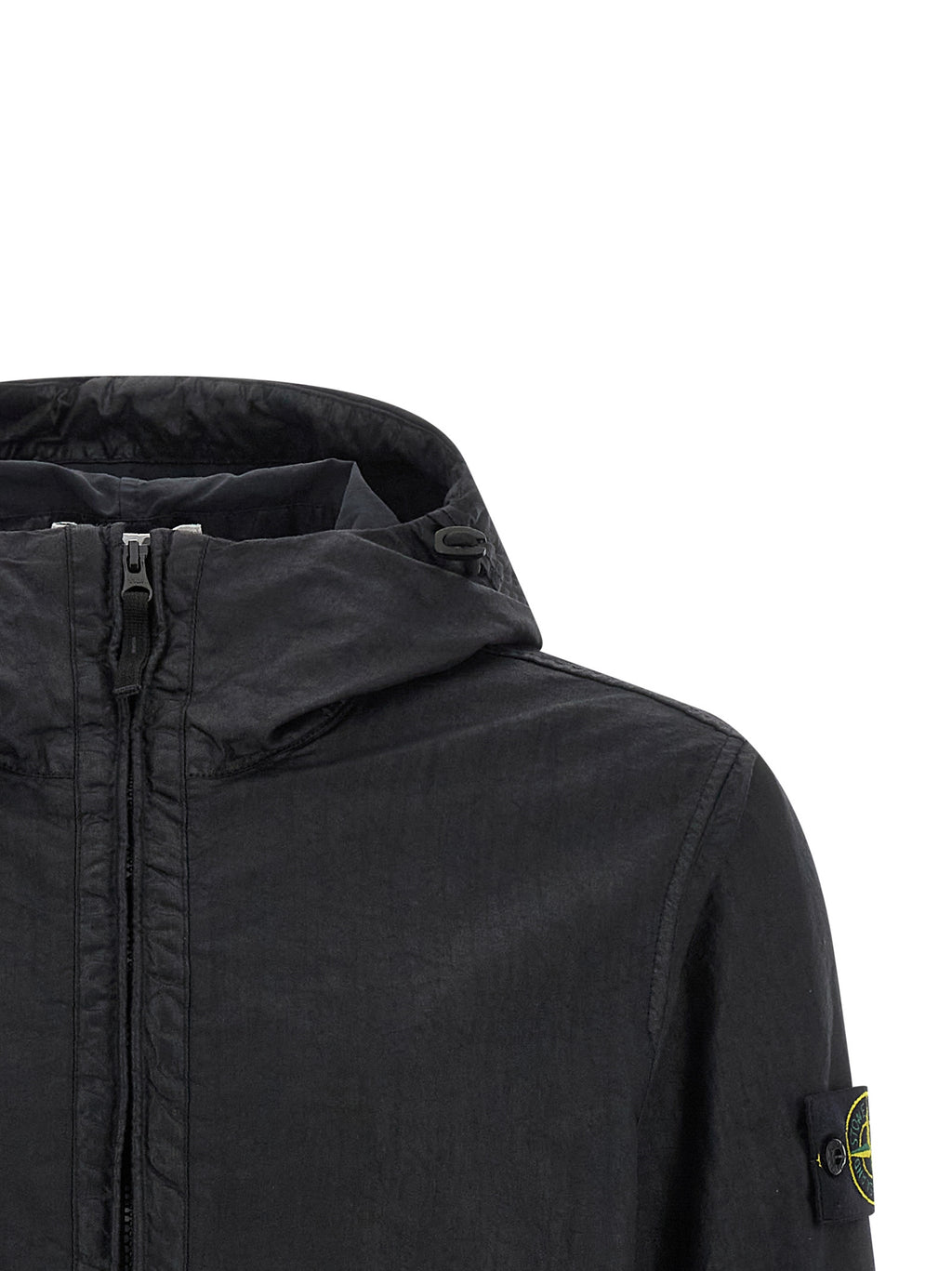 Stone Island Black Polyamide Shell Jacket Stone Island